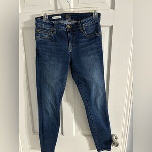 Kut from the Kloth Dark Blue Toothpick Skinny Jeans Sz. 2S
